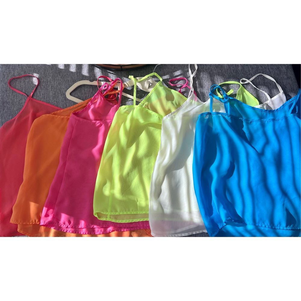 AMERICAN APPAREL CHIFFON TANK TOP BUNDLE​ - Picture 2 of 6